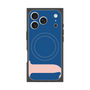 プレミアムスクエアケース with MagSafe［ オリジナル - initial color - J navy ］