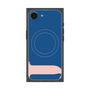 プレミアムスクエアケース with MagSafe［ オリジナル - initial color - J navy ］