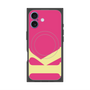 プレミアムスクエアケース with MagSafe［ オリジナル - initial color - K pink ］