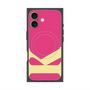 プレミアムスクエアケース with MagSafe［ オリジナル - initial color - K pink ］