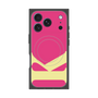 プレミアムスクエアケース with MagSafe［ オリジナル - initial color - K pink ］