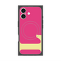 プレミアムスクエアケース with MagSafe［ オリジナル - initial color - L pink ］
