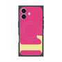 プレミアムスクエアケース with MagSafe［ オリジナル - initial color - L pink ］