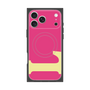 プレミアムスクエアケース with MagSafe［ オリジナル - initial color - L pink ］