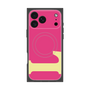 プレミアムスクエアケース with MagSafe［ オリジナル - initial color - L pink ］