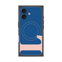 プレミアムスクエアケース with MagSafe［ オリジナル - initial color - L navy ］