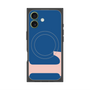 プレミアムスクエアケース with MagSafe［ オリジナル - initial color - L navy ］