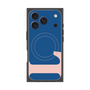 プレミアムスクエアケース with MagSafe［ オリジナル - initial color - L navy ］