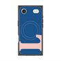 プレミアムスクエアケース with MagSafe［ オリジナル - initial color - L navy ］