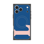 プレミアムスクエアケース with MagSafe［ オリジナル - initial color - L navy ］