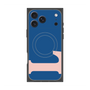 プレミアムスクエアケース with MagSafe［ オリジナル - initial color - L navy ］