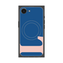 プレミアムスクエアケース with MagSafe［ オリジナル - initial color - L navy ］