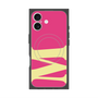 プレミアムスクエアケース with MagSafe［ オリジナル - initial color - M pink ］