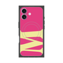プレミアムスクエアケース with MagSafe［ オリジナル - initial color - M pink ］