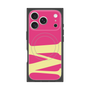 プレミアムスクエアケース with MagSafe［ オリジナル - initial color - M pink ］