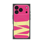 プレミアムスクエアケース with MagSafe［ オリジナル - initial color - M pink ］