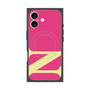 プレミアムスクエアケース with MagSafe［ オリジナル - initial color - N pink ］