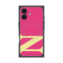 プレミアムスクエアケース with MagSafe［ オリジナル - initial color - N pink ］