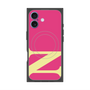 プレミアムスクエアケース with MagSafe［ オリジナル - initial color - N pink ］