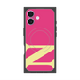 プレミアムスクエアケース with MagSafe［ オリジナル - initial color - N pink ］