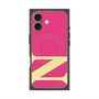 プレミアムスクエアケース with MagSafe［ オリジナル - initial color - N pink ］