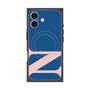 プレミアムスクエアケース with MagSafe［ オリジナル - initial color - N navy ］