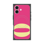 プレミアムスクエアケース with MagSafe［ オリジナル - initial color - O pink ］