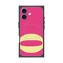 プレミアムスクエアケース with MagSafe［ オリジナル - initial color - O pink ］