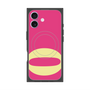 プレミアムスクエアケース with MagSafe［ オリジナル - initial color - O pink ］