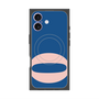 プレミアムスクエアケース with MagSafe［ オリジナル - initial color - O navy ］