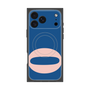 プレミアムスクエアケース with MagSafe［ オリジナル - initial color - O navy ］