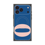 プレミアムスクエアケース with MagSafe［ オリジナル - initial color - O navy ］