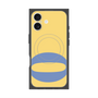 プレミアムスクエアケース with MagSafe［ オリジナル - initial color - O yellow ］