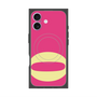プレミアムスクエアケース with MagSafe［ オリジナル - initial color - Q pink ］