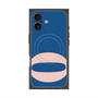 プレミアムスクエアケース with MagSafe［ オリジナル - initial color - Q navy ］