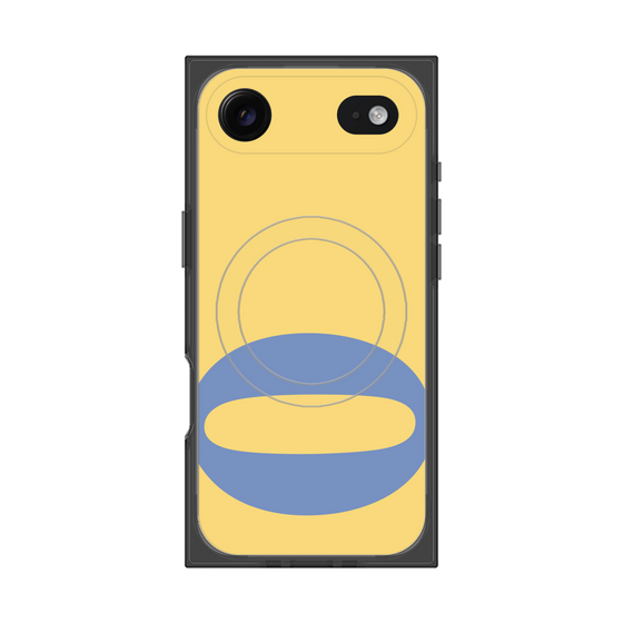 プレミアムスクエアケース with MagSafe［ オリジナル - initial color - Q yellow ］