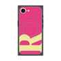 プレミアムスクエアケース with MagSafe［ オリジナル - initial color - R pink ］