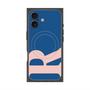 プレミアムスクエアケース with MagSafe［ オリジナル - initial color - R navy ］