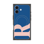 プレミアムスクエアケース with MagSafe［ オリジナル - initial color - R navy ］