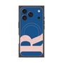プレミアムスクエアケース with MagSafe［ オリジナル - initial color - R navy ］