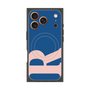 プレミアムスクエアケース with MagSafe［ オリジナル - initial color - R navy ］