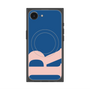 プレミアムスクエアケース with MagSafe［ オリジナル - initial color - R navy ］