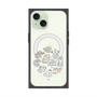 プレミアムスクエアケース with MagSafe［ こんにちは、いぬです - みんなそろって - クリア ］