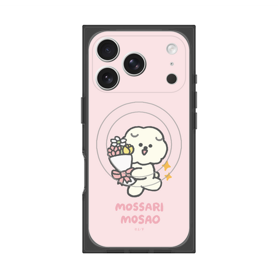 プレミアムスクエアケース with MagSafe［ もっさりもさお - お祝いもさ ］
