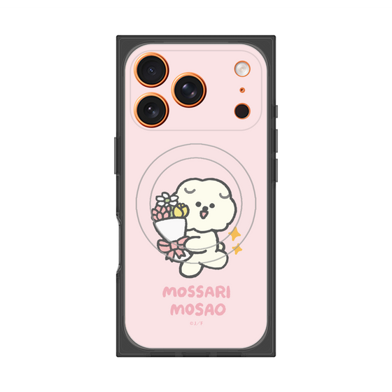 プレミアムスクエアケース with MagSafe［ もっさりもさお - お祝いもさ ］