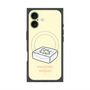プレミアムスクエアケース with MagSafe［ もっさりもさお - おとうふマットレス ］