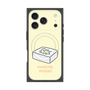 プレミアムスクエアケース with MagSafe［ もっさりもさお - おとうふマットレス ］