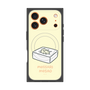 プレミアムスクエアケース with MagSafe［ もっさりもさお - おとうふマットレス ］