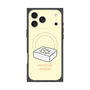 プレミアムスクエアケース with MagSafe［ もっさりもさお - おとうふマットレス ］
