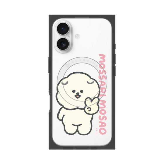 プレミアムスクエアケース with MagSafe［ もっさりもさお - ピスもさ ］